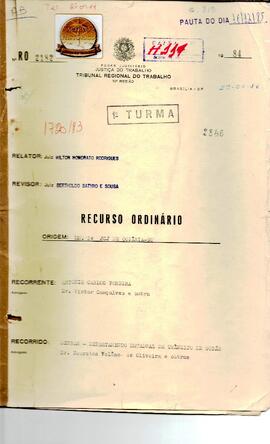 Reclamação Trabalhista 1720/1983