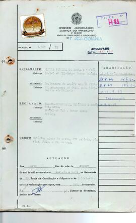 Reclamação Trabalhista 1360/1979