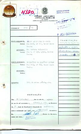 Reclamação Trabalhista 2093/1983