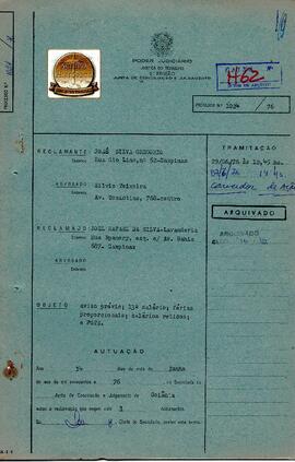 Reclamação Trabalhista 1024/1976