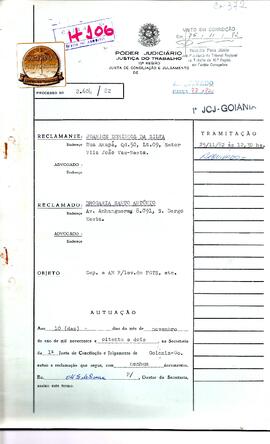 Reclamação Trabalhista 2604/1982