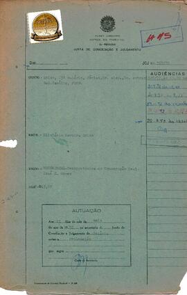 Reclamação Trabalhista 767/1972