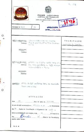 Reclamação Trabalhista 2422/1981