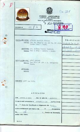 Reclamação Trabalhista 276/1981