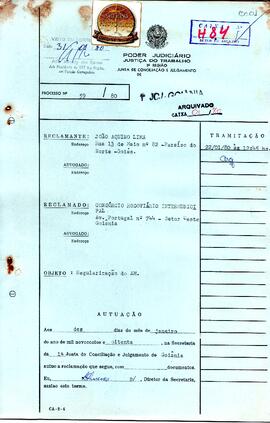 Reclamação Trabalhista 59/1980