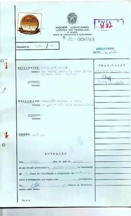 Reclamação Trabalhista 1391/1979