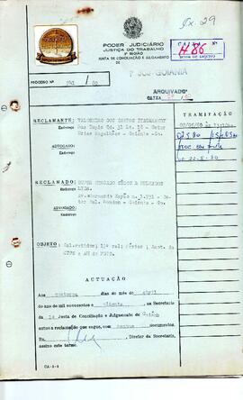 Reclamação Trabalhista 741/1980