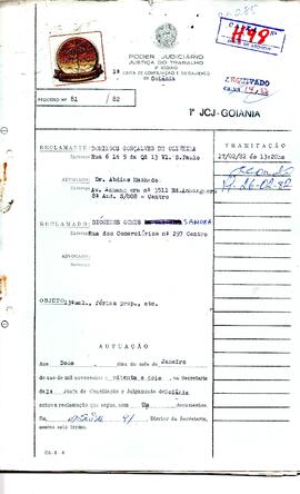 Reclamação Trabalhista 81/1982