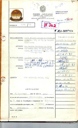 Reclamação Trabalhista 1704/1982