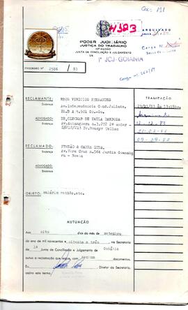 Reclamação Trabalhista 2586/1983
