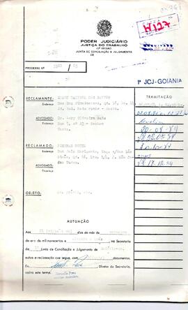 Reclamação Trabalhista 3302/1983