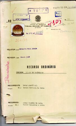 Reclamação Trabalhista 2641/1983