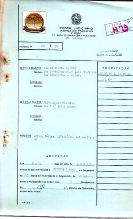 Reclamação Trabalhista 667/1979
