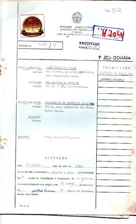 Reclamação Trabalhista 1686/1982