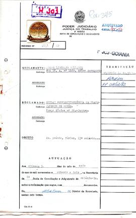 Reclamação Trabalhista 1148/1982