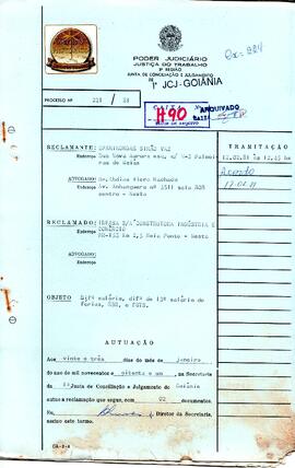 Reclamação Trabalhista 221/1981