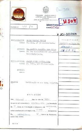 Reclamação Trabalhista 1656/1982