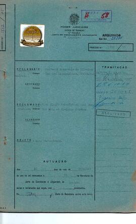 Reclamação Trabalhista 1512/1975