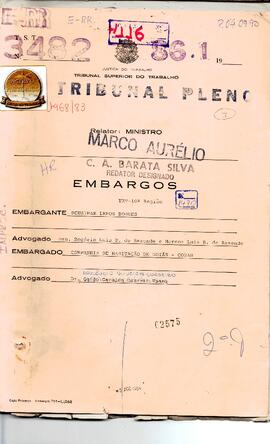 Reclamação Trabalhista 1468/1983