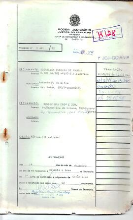 Reclamação Trabalhista 3421/1983
