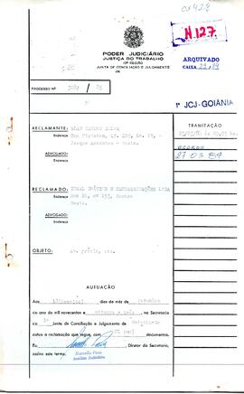 Reclamação Trabalhista 3289/1983