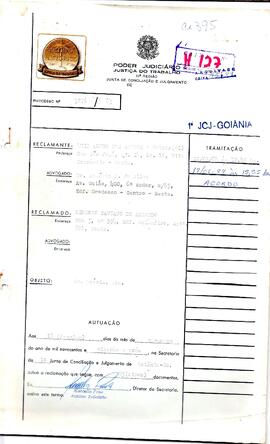 Reclamação Trabalhista 3276/1983
