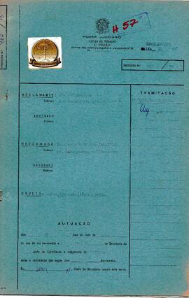 Reclamação Trabalhista 962/1975