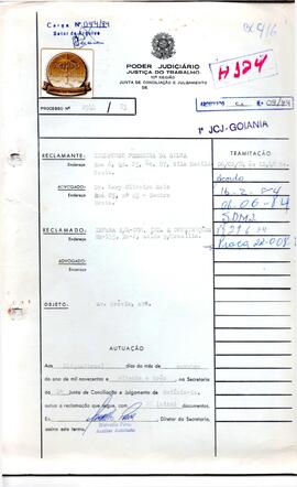 Reclamação Trabalhista 2944/1983