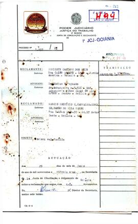 Reclamação Trabalhista 1433/1981