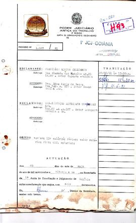 Reclamação Trabalhista 1023/1981