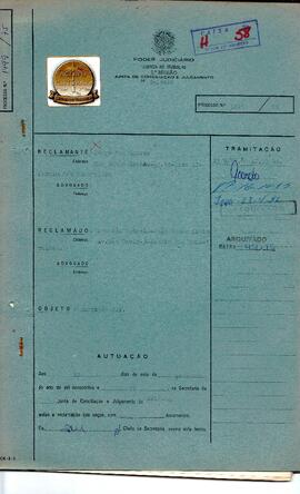Reclamação Trabalhista 1499/1975