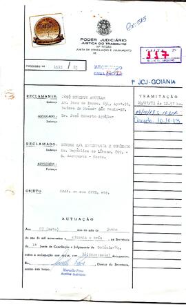 Reclamação Trabalhista 1513/1983
