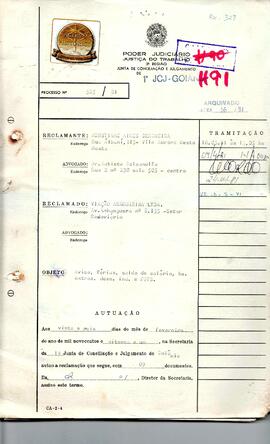 Reclamação Trabalhista 525/1981