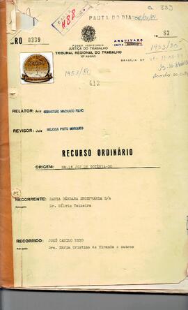 Reclamação Trabalhista 1953/1980