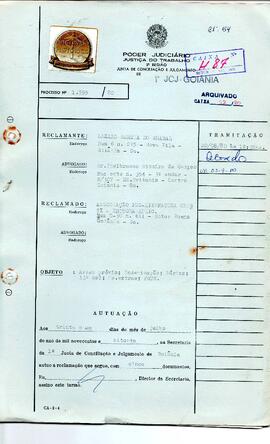 Reclamação Trabalhista 1595/1980