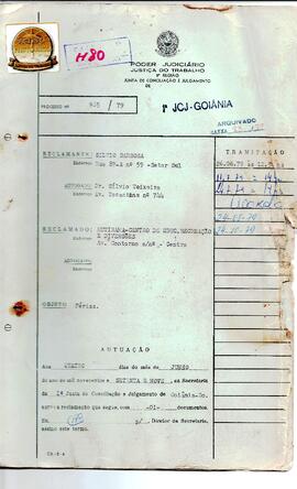 Reclamação Trabalhista 965/1979