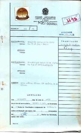 Reclamação Trabalhista 703/1979