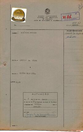 Reclamação Trabalhista 237/1967