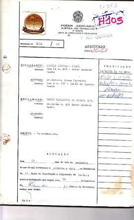 Reclamação Trabalhista 2054/1982