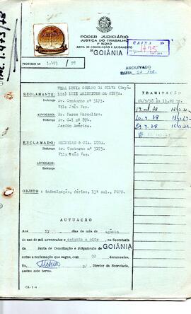 Reclamação Trabalhista 1473/1978