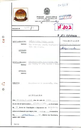 Reclamação Trabalhista 1778/1982