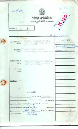 Reclamação Trabalhista 3586/1983