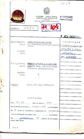 Reclamação Trabalhista 1638/1982
