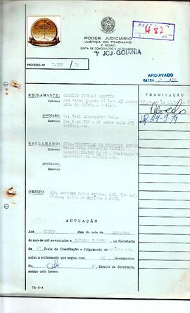 Reclamação Trabalhista 1530/1979