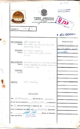 Reclamação Trabalhista 3270/1983
