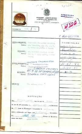 Reclamação Trabalhista 2433/1983