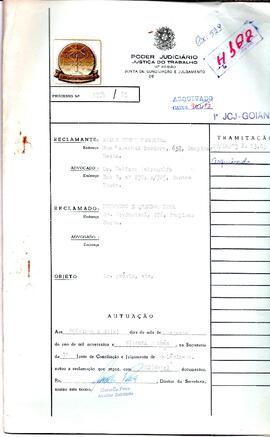 Reclamação Trabalhista 2354/1983