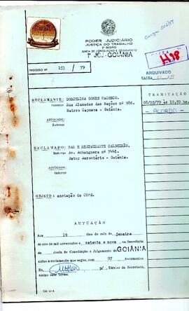 Reclamação Trabalhista 153/1979