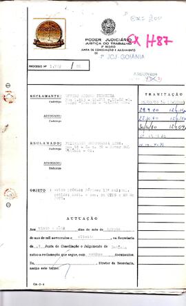 Reclamação Trabalhista 1769/1980