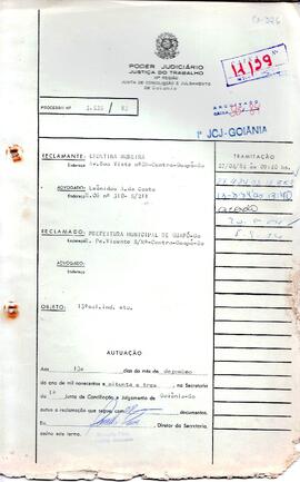 Reclamação Trabalhista 3535/1983